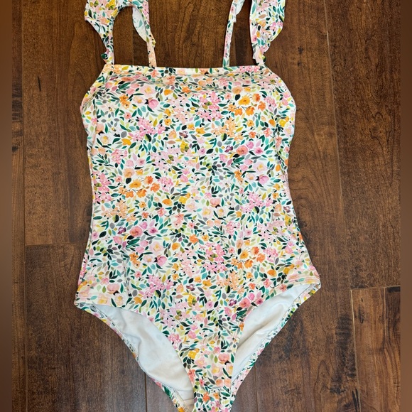 Kona Sol Floral swimsuit - size small - Picture 3 of 7
